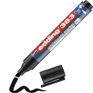 EDDING Whiteboardmarker 363 Keilspitze 1-5 mm schwarz