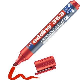 EDDING Whiteboardmarker 363 Keilspitze 1-5 mm rot