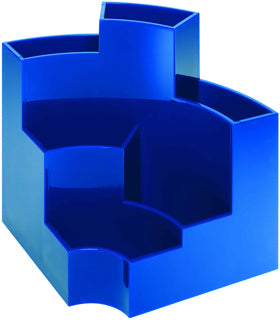 ALCO Schreibtischbutler 4473 mit 6 Fächern 13 x 16 x 9.5 cm blau