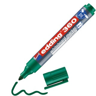 EDDING Whiteboardmarker 360 mit Rundspitze 1.5-3 mm grün