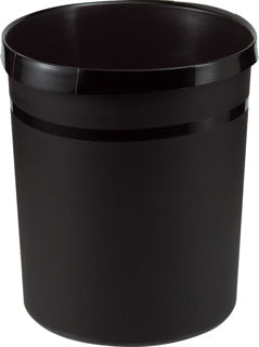 HAN Papierkorb 18190-13 aus Kunststoff 18 Liter schwarz