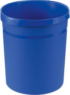HAN Papierkorb 18190-14 aus Kunststoff 18 Liter blau