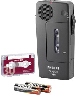 PHILIPS Diktiergerät Classic Pocket Memo LFH388 analog