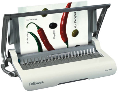 FELLOWES Plastikbindegerät Star+ weiß