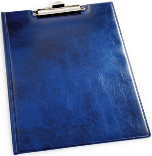 DURABLE Blockmappe 2355 A4 mit Taschen und Klemme bis 75 Blatt 240 x 330 x 19 mm blau