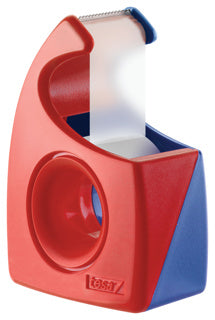 TESA Handabroller 57443 bis 19 mm x 10 m rot/blau
