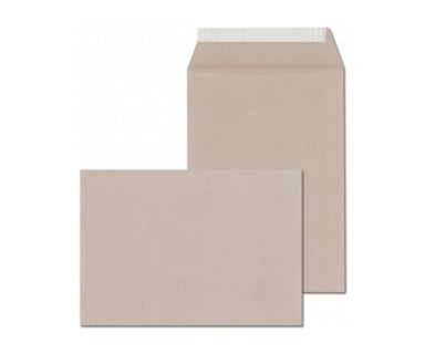 ÖKI Versandtasche Natur C5T-ÖF/U90 500 Stück DIN C5 mit Haftstreifen ohne Fenster 90g/m² grau