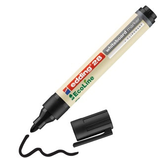 EDDING Whiteboardmarker 28 EcoLine Rundpsitze 1.5-3 mm schwarz