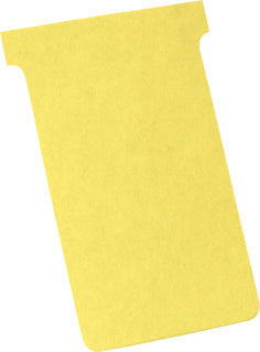 NOBO T-Karte 20030 100 Stück Index 3 gelb