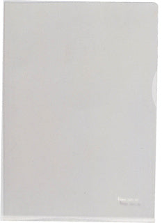 BENE Aktenhülle 201200 100 Stück A4 80 µm geprägt PP mit Recyclinganteil 220 x 307 mm transparent