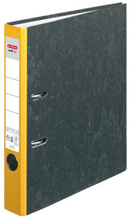 HERLITZ Ordner maX.file A4 5 cm gelb