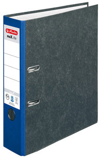 HERLITZ Ordner maX.file nature A4 7.5 cm blau