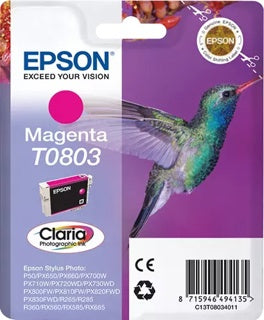EPSON Tintenpatrone T0803 magenta