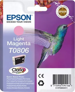 EPSON Tintenpatrone T0806 light magenta