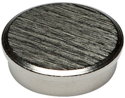 ALCO Kraftmagnet 7028 Ø 25 mm silber gebürstet