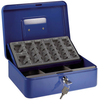 ALCO Euro-Zählkassette 874 25 x 18 x 9 cm blau