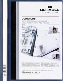 DURABLE Präsentationshefter 2579 DURAPLUS® A4+ Kunststoff 244 x 310 mm dunkelblau