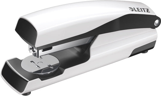 LEITZ Hefter 5502 New NeXXt WOW 30 Blatt aus Metall perlweiß