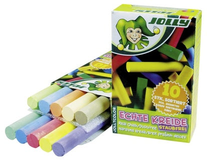 JOLLY Kreide 8300 10 Stück bunt