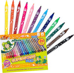 JOLLY Superstars DUO Fasermaler mit Namen | personalisierte Filzstifte mit zwei Spitzen | perfekt für die Schule (24 Stifte) (Kopie)
