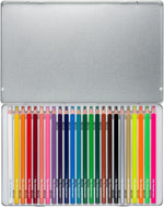 JOLLY Supersticks Delta Buntstifte mit Namen | Personalisierte Farbstifte | Dreikant (24Stifte)