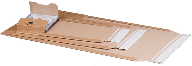 SMARTBOX Versandkarton zum Wickeln B5 braun