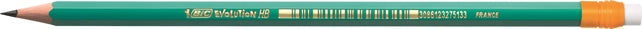 BIC Bleistift Evolution Original mit Radierer HB grün