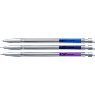 BIC Druckbleistift Matic Original Fine inkl. 3 Minen mit Radierer HB 0.5 mm farbig sortiert