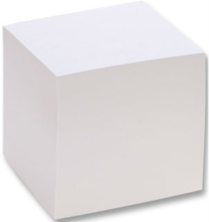 FOLIA Notizboxeinlage 700 Blatt 9 x 9 cm ungeleimt weiß