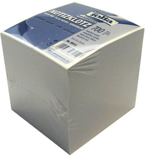 FOLIA Notizklotz 700 Blatt 9 x 9 cm geleimt weiß