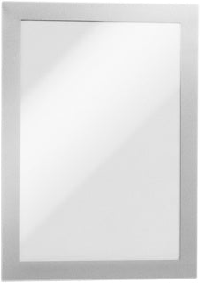 DURABLE Info-Rahmen DURAFRAME® 2 Stück A5 selbstklebend 236 x 176 mm silber
