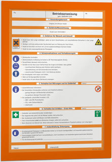 DURABLE Info-Rahmen DURAFRAME® 2 Stück A4 selbstklebend 236 x 323 mm orange