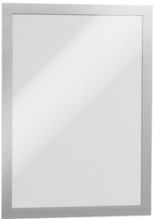 DURABLE Info-Rahmen DURAFRAME® 2 Stück A4 selbstklebend 236 x 323 mm silber