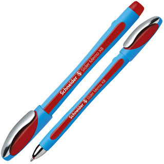 SCHNEIDER Kugelschreiber 1502 Slider Memo XB rot