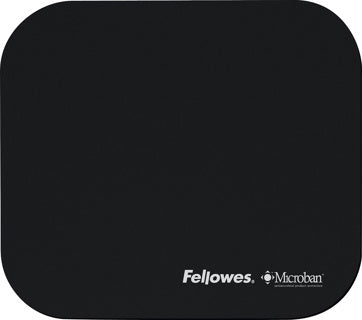 FELLOWES Mauspad mit Microbanschutz schwarz