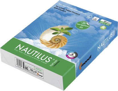 NAUTILUS Papier Nautilus Refresh 80 g/m² 500 Blatt DIN A4 weiß