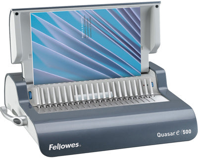 FELLOWES Plastikbindegerät Quasar-E anthrazit