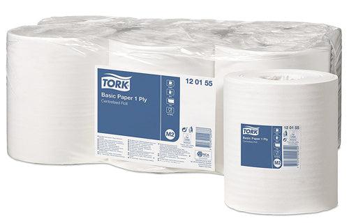 TORK Rollenhandtuch 6 Rollen 1-lagig weiß