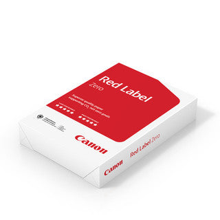 CANON Kopierpapier Red Label Zero 500 Blatt A4 80 g/m² CO2-neutral hochweiß