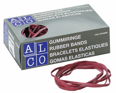 ALCO Gummiband 763 1 kg 200 x 6 mm rot