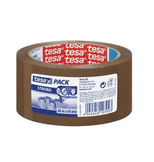 TESA Klebeband 57168 strong 50 mm x 66 m braun