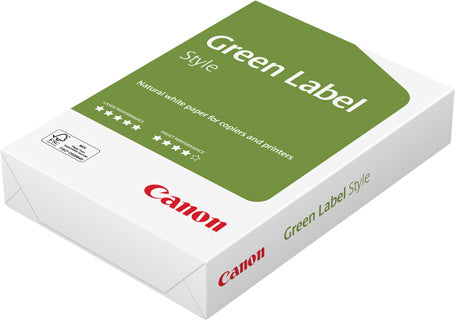 CANON Kopierpapier Green Label Style 500 Blatt A4 80 g/m² 500 Blatt naturweiß