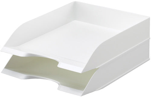 DURABLE Briefablage 1701674 BASIC A4 Kunststoff 253 x 63 x 337 mm weiß