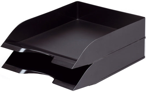 DURABLE Briefablage 1701674 BASIC A4 Kunststoff 253 x 63 x 337 mm schwarz