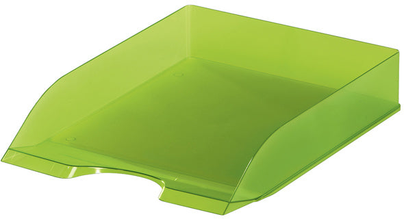 DURABLE Briefablage 1701674 BASIC A4 Kunststoff 253 x 63 x 337 mm transluzent-grün