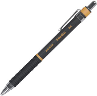 ARISTO Druckbleistift Studio 85704 mit Radierer HB 0.5 mm schwarz