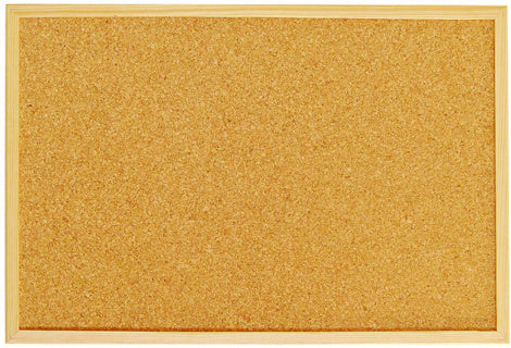 OPTIMA Korktafel mit Holzrahmen 40 x 60 cm