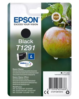 EPSON Tintenpatrone T1291 schwarz