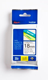 BROTHER Schriftband P-Touch TZE-241 18 mm x 8 m schwarz auf weiß