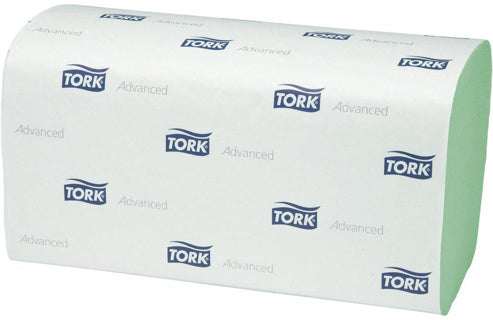TORK Falthandtücher 290179 V-Falz 15 Packungen à 250 Tücher grün